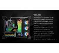 Raijintek Réservoir watercooling ANTILA PURE R100B 172,5 mm ARGB Noir