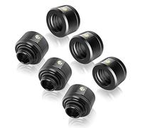 Raijintek Connecteur PELIAS D141806 – 14 mm Noir, 6 pièces