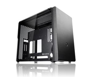 Raijintek Compatible Ophion M Evo TGS Micro-ATX Gehäuse, Tempered Glass - Schwarz