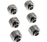 Raijintek Embout PELIAS D141806 14 mm - Pack de 6 - Argent