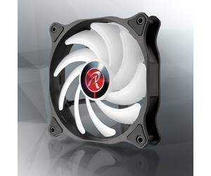 RAIJINTEK EOS 12 RBW ADD Carte-mère, Processeur Ventilateur 12 cm Noir, Blanc 2 pièce(s)
