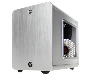 RAIJINTEK METIS PLUS Mini-ITX cas - argent fenêtre