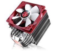 RAIJINTEK Themis Evo Processeur Refroidisseur 12 cm Métallique, Rouge, Blanc