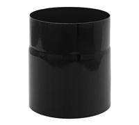 Raik ESH005-120-sw Tuyau de fumée/poêle émaillé Noir 120 mm - 150 mm