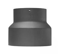raik Senotherm Réduction de tuyau de cheminée Diamètre intérieur 160 mm Diamètre extérieur 150 mm Acier 2 mm Gris fonte pour cheminées, cheminées, chaudières à bois, carburateur à bois, fabriqué dans