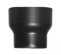 Raik sh013-023 de fumée SW de tube/tuyau de poêle élargissement 150 mm 160 mm Noir