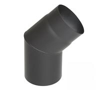 Raik sh027-130 de fumée GG de tuyau coudé/Tuyau de poêle 130 mm - 45 ° Fonte