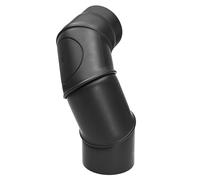 Raik sh062-180 de fumée SW de tube Arche/Tuyau de poêle 180 mm - Multi Noir