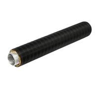 raik SH100-TFX-sw Therm Flex Tuyau flexible en aluminium isolé Noir Ø 100 mm Longueur 0,75 m Pour raccord d'air extérieur