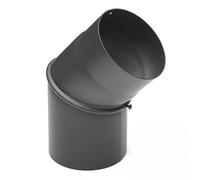 Raik SH133-150 de fumée GG de tube coudé/Tuyau de poêle 150 mm - 0 ° - 45 ° sans ouverture de nettoyage Fonte