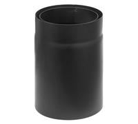raik SH30005013-sw Tuyau de poêle double paroi avec isolation Noir Ø 150 mm Longueur 250 mm