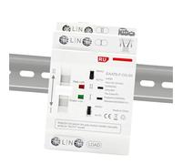 Rail 2P 4P 63A AC 110V AC 220V ATS Dual Power Automatic Transfer Switch Electrical Selector Switches Uninterrupted Power(City Grid-Generator,4P AC 220V)
