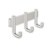 Rail à crochets Hewi Série 480 480.90.002XA avec 3 crochets, finition mate