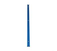 Rail à onglet bleu à double coupe en T pour table de routeur - Accessoire de travail du bois en alliage d'aluminium, profil 19 x 9,5 mm, 1 pièce