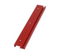 Rail à onglet en alliage d'aluminium à 45° pour table de routeur, scie à table et scie à ruban - 45 × 12,5 mm, rouge, PC (300 à 600 mm de longueur optionnelle) (300 mm)