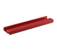 Rail à onglet en alliage d'aluminium de type 45 pour table de routeur, utilisation avec scies à ruban pour construire des fixations coulissantes (200 mm)
