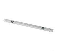 Rail à onglet en alliage d'aluminium pour scie de table, glissière de barre à onglet en aluminium 6061 avec système de rail en T, compatible avec le travail du bois et les établis CNC (barre à onglets