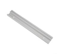 Rail à onglet en T de type 45 avec fente d'échelle pour tables de routeur, scies à table et scies à ruban - Rail en T en alliage d'aluminium pour outils de travail du bois