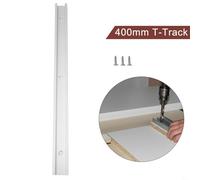 Rail à onglet et curseur pour scie à table en alliage d'aluminium, longueurs de barre à onglets 300 mm/450 mm (400 mm T-Track)