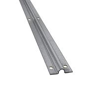 Rail à visser en forme de U ø16mm longueur 3 mètres pour portails coulissants