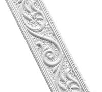 Rail autocollant 3D pour plinthe, décoration de salle de bain, porte, miroir (argenté et gris)