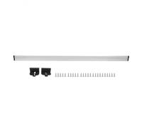 Rail Coulissant de Table en Alliage d'Aluminium Anodisé 40 Pouces, Support Robust pour Bureau, Adapté au Mobilier de Camping-Car, Yacht et Remorque