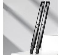 Rail Coulissant For Support De Clavier,Élargissement De 3 Pouces,Glissières | Rails De Quincaillerie For Meubles D'armoire, Réglables Sous Le Bureau, Sous Le Plateau De Clavier(35cm)