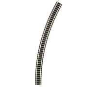 Rail courbe Fleischmann 9135 (N) Voie Fleischmann piccolo (avec ballast) 1