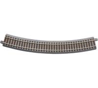 Roco Rail courbe H0 geoLINE 61124 – Lot de 6 avec lit (ballast)