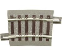 Roco - Rail courbe H0 GeoLINE 61129 - 7,5° (358 mm) avec ballast, 6 pièces