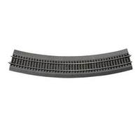 ROCO Rail courbe Rocoline R6 604,4 mm 30° ballast souple HO 1/87 – 42526