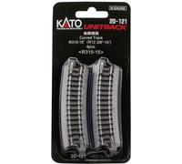 Rail courbe KATO 7078104 (N) Kato Unitrack 4 pc(s)