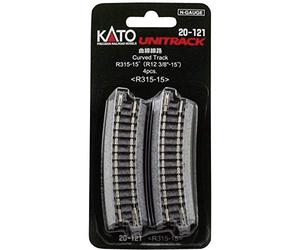 Rail Courbe KATO 7078104 (N) Kato Unitrack 4 pc(s)