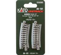 Rail courbe KATO 7078110 (N) Kato Unitrack 4 pc(s)