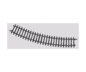 Rail courbe Rayon:360 mm 30 ° Märklin 2221 10 pc(s)