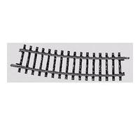 Rail courbe Rayon:424.6 mm 15 ° Märklin 2233 10 pc(s)