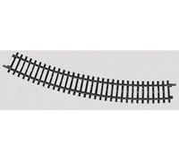 Rail courbe Rayon:424.6 mm 30 ° Märklin 2231 10 pc(s)