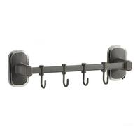 Rail Cuisine Acier Inoxydable 40cm Finition Noyer(C 30cm-4)