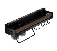 Rail Cuisine et Noyer 50cm Rangement Ustensiles Rail Cuisine(50cm B)