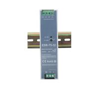 Rail d’Alimentation Din Alimentation sur Rail Din EDR-75-12 75W 12VDC 6,3A AC/DC (Size : 12V, Color : 75W)
