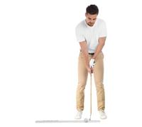 Rail d'alignement pour exercices de putting - Appareil d'entraînement portable en alliage d'aluminium - 90,5 x 4 cm