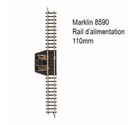 Märklin Voie miniclub 8590 (Z) – Rail de raccordement droit 110 mm – 1 pièce