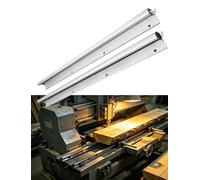 Rail d'arbre linéaire entièrement pris en charge - Rail rond de précision avec base en aluminium for fraiseuses CNC, tours et applications à charges lourdes(SBR30 L 100CM)