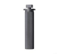 Rail d'arrêt pour établi coulissant avec pince de serrage pour trous de 19/20 mm, léger et en alliage d'aluminium, pour projets de travail du bois (20 mm)