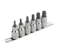Rail de 6 douilles à embouts hexagonaux Magnusson 1/2"