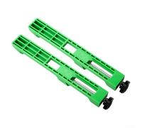 Rail de base réglable pour machine à découper - Pince réglable légère avec capacités de positionnement optimales - Support de coupe-poussière de 12,7 à 15,2 cm - Avec boucle inversée à 2 voies