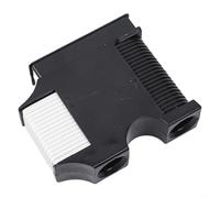 Rail de bateau et clip de taquet pour un ajustement rapide du pare-chocs et des solutions d'amarrage pratiques (noir)