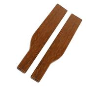 Rail de chaise en bois - 32 x 5,1 cm, paire d'accoudoirs, protection