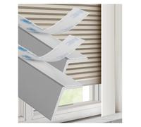 Rail de fenêtre, Rails latéraux occultants en PVC, Bandes Blocage la lumière for Store Enrouleur, Canal L, bloqueur d'espace Lumineux for Chambre, Salle Jeux, Toilettes(Grey,90cm/35.4in/3ft)