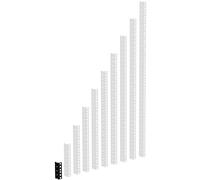 Rail de fixation Adam Hall 61535 B 2 2 UH
